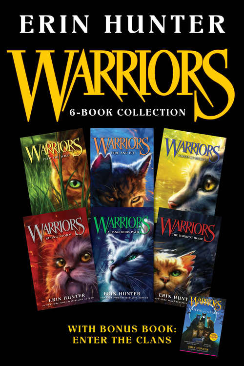 Book cover of Warriors 6-Book Collection with Bonus Book: Enter the Clans