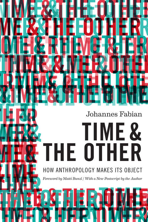 Book cover of Time and the Other
