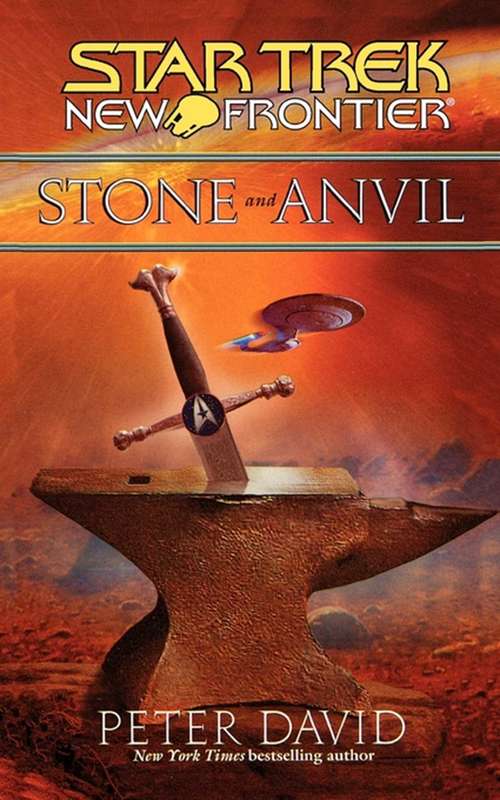 Book cover of Star Trek: Stone and Anvil