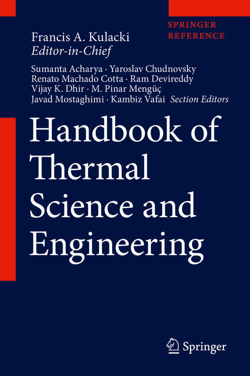 Cover image of Handbook of Thermal Science and Engineering