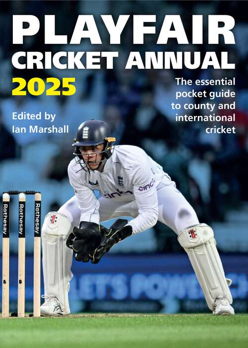 Book cover of Playfair Cricket Annual 2025