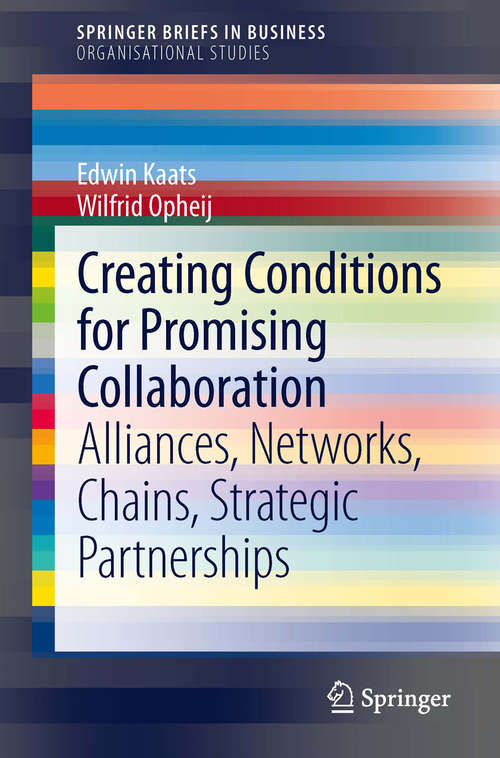 Book cover of Creating Conditions for Promising Collaboration