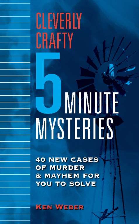 Book cover of Cleverly Crafty Five-Minute Mysteries