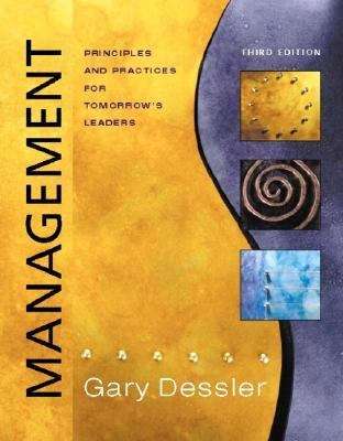 Book cover of Management: Principles And Practices For Tomorrow's Leaders