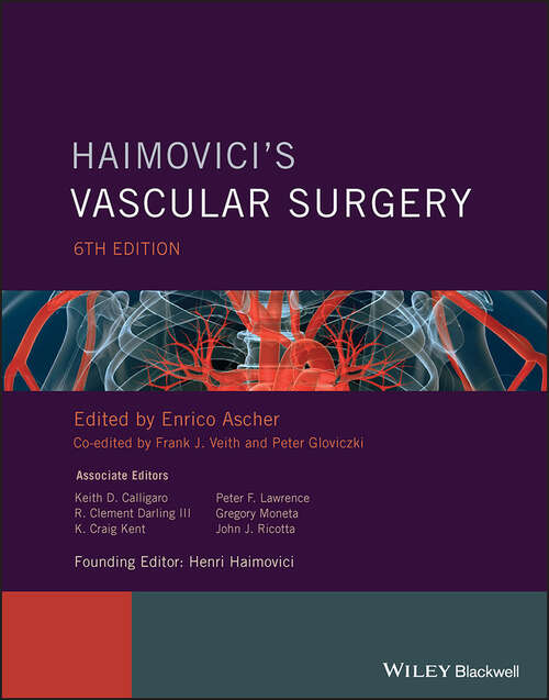 Book cover of Haimovici's Vascular Surgery