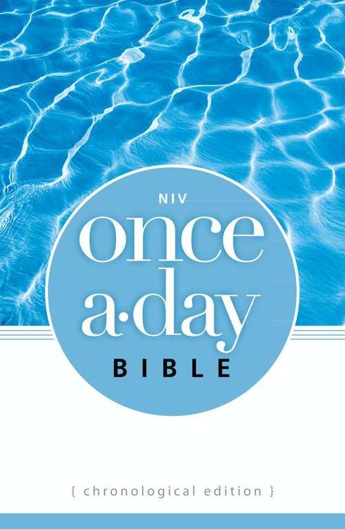 Book cover of NIV Once-A-Day Bible: Chronological Edition