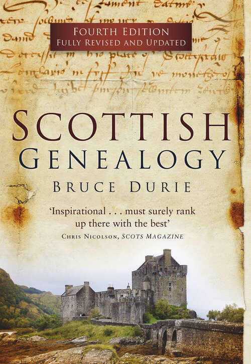 Book cover of Scottish Genealogy (Fourth Edition)