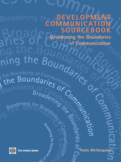 Book cover of Development Communication Sourcebook