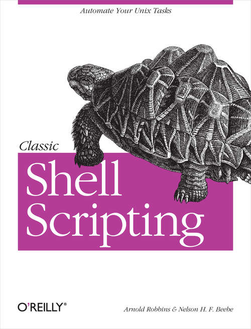 Book cover of Classic Shell Scripting