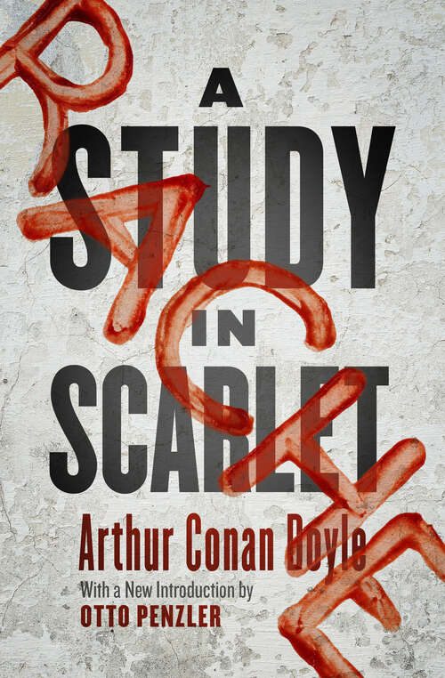 Book cover of A Study in Scarlet