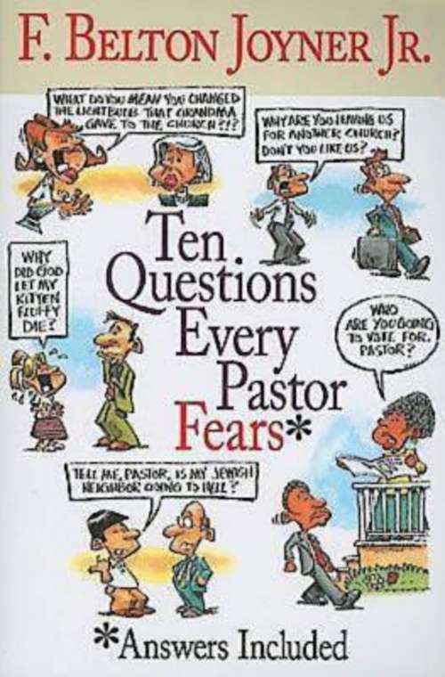 Book cover of Ten Questions Every Pastor Fears