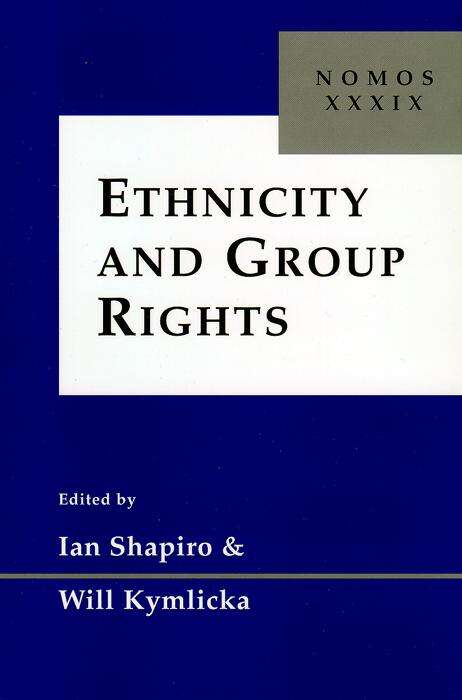 Book cover of Ethnicity and Group Rights