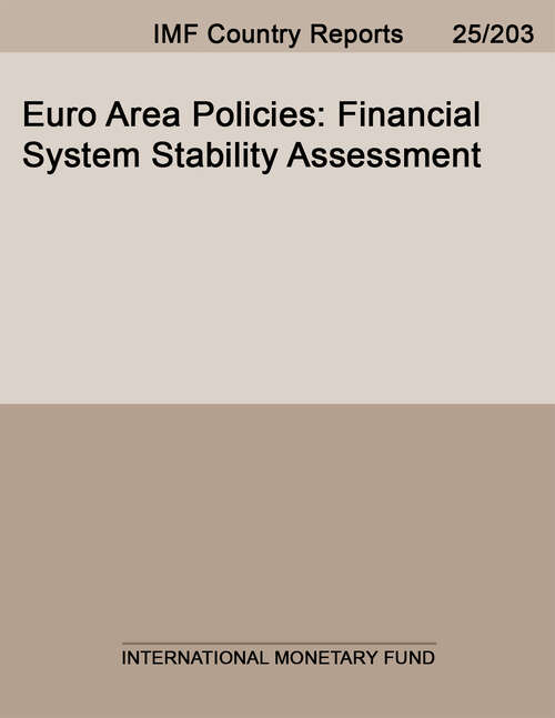 Book cover of Euro Area Policies: Financial System Stability Assessment