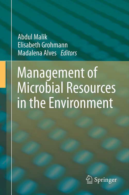 Book cover of Management of Microbial Resources in the Environment