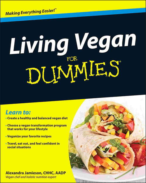 Book cover of Living Vegan For Dummies