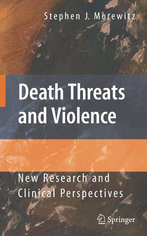 Book cover of Death Threats and Violence