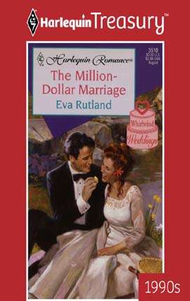 Book cover of The Million-Dollar Marriage