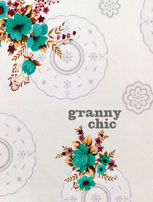 Book cover of Granny Chic: Crafty recipes and inspiration for the handmade home