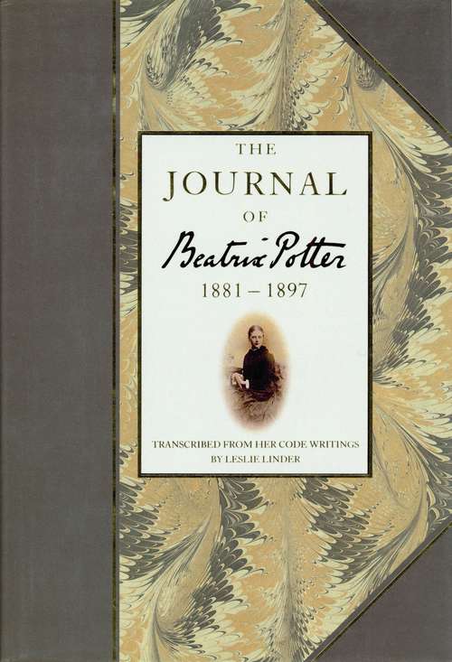 Book cover of The Journal of Beatrix Potter from 1881 to 1897