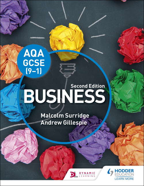 Book cover of AQA GCSE (9-1) Business