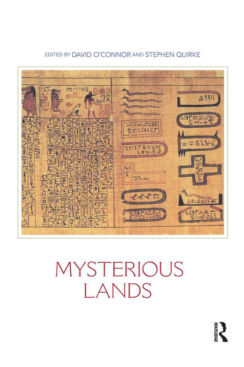 Mysterious Lands (Encounters with Ancient Egypt)