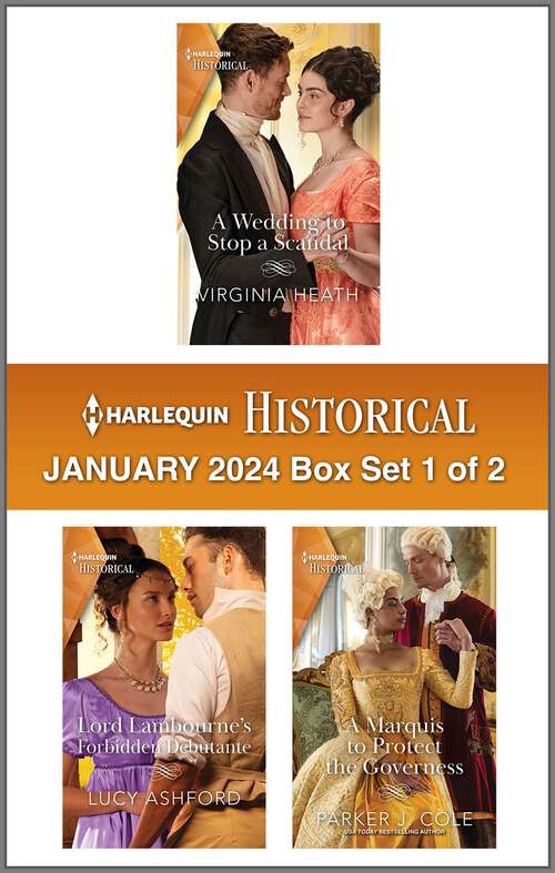 Book cover of Harlequin Historical January 2024 - Box Set 1 of 2
