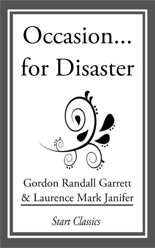 Book cover of Occasion... For Disaster