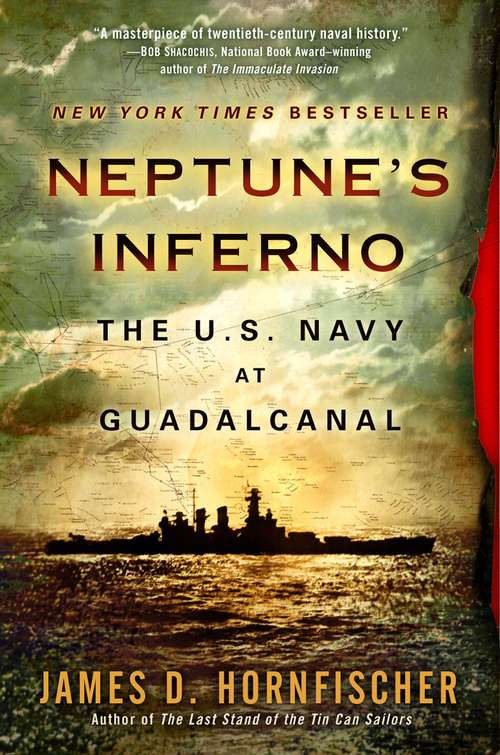 Book cover of Neptune's Inferno: The U.S. Navy at Guadalcanal