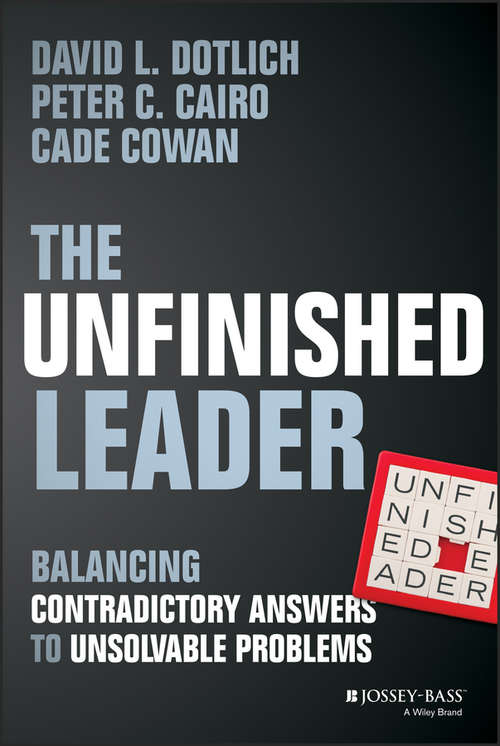 Book cover of The Unfinished Leader
