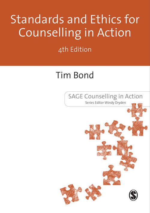 Book cover of Standards and Ethics for Counselling in Action
