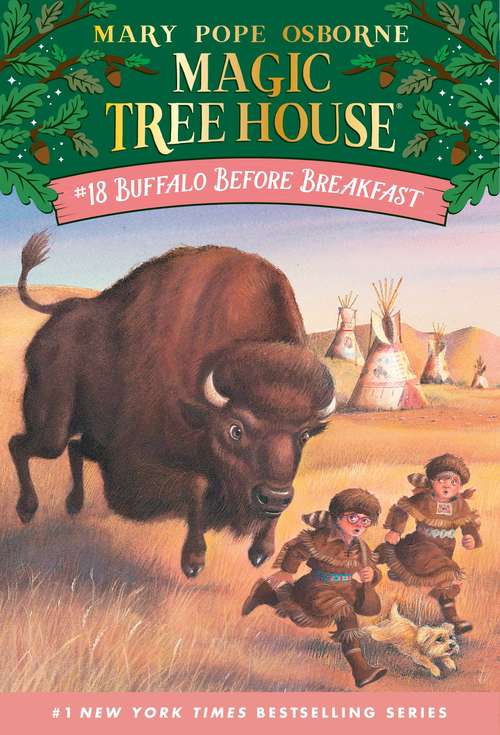 Book cover of Buffalo Before Breakfast (Magic Tree House #18)