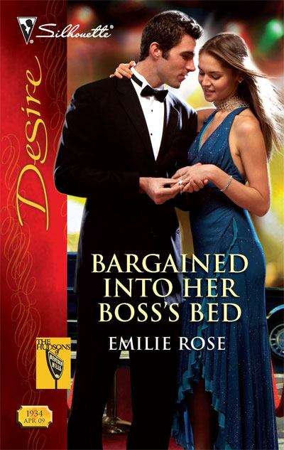 Book cover of Bargained into Her Boss's Bed (Hudsons of Beverly Hills #4)
