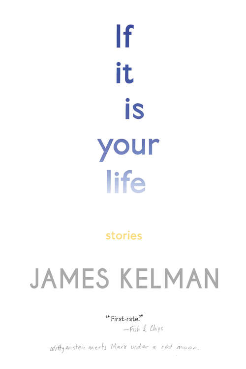 Book cover of If It Is Your Life
