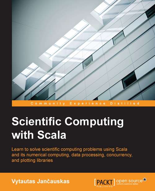 Book cover of Scientific Computing with Scala