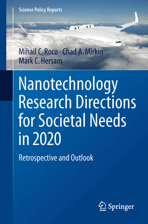 Book cover of Nanotechnology Research Directions for Societal Needs in 2020