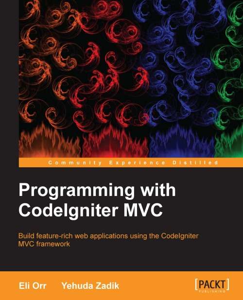 Book cover of Programming with CodeIgniterMVC