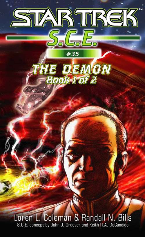 Book cover of Star Trek: The Demon Book 1