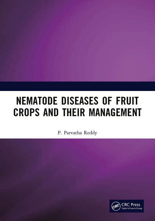 Book cover of Nematode Diseases of Fruit Crops and their Management (1)