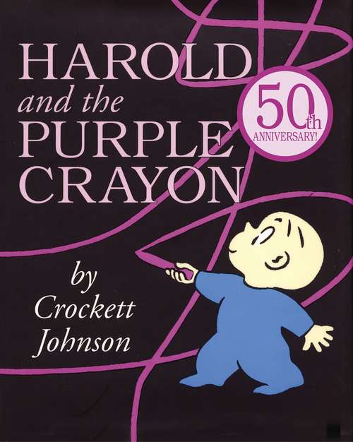 Book cover of Harold and the Purple Crayon