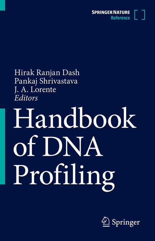 Book cover of Handbook of DNA Profiling (1st ed. 2022)