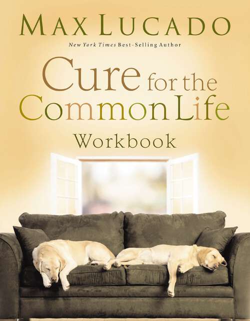 Book cover of Cure for the Common Life Workbook