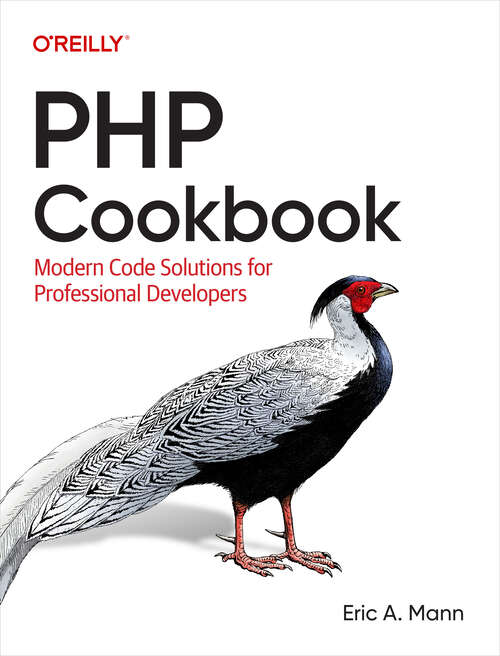 Book cover of PHP Cookbook: Modern Code Solutions for Professional Developers (1)
