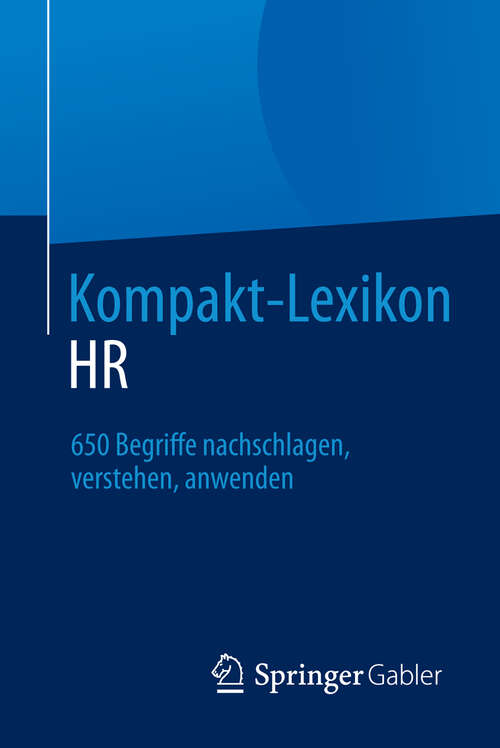 Book cover of Kompakt-Lexikon HR