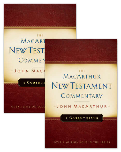 1 & 2 Corinthians MacArthur New Testament Commentary Set