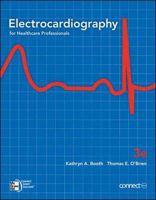 Book cover of Electrocardiography for Healthcare Professionals