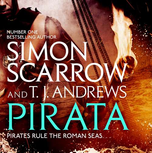 Book cover of Pirata: The dramatic novel of the pirates who hunt the seas of the Roman Empire
