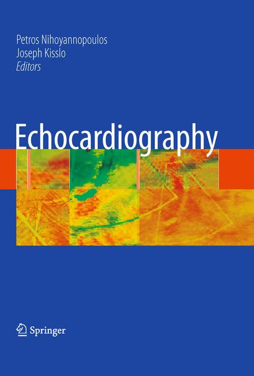 Book cover of Echocardiography