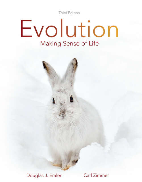 Book cover of Evolution: Making Sense of Life (Third Edition)