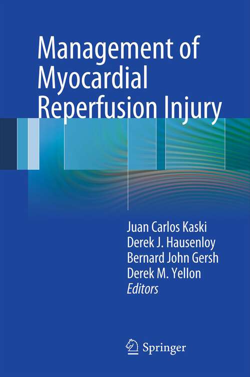 Book cover of Management of Myocardial Reperfusion Injury