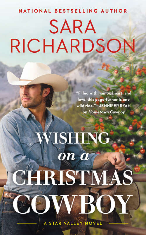 Book cover of Wishing on a Christmas Cowboy (Star Valley #1)